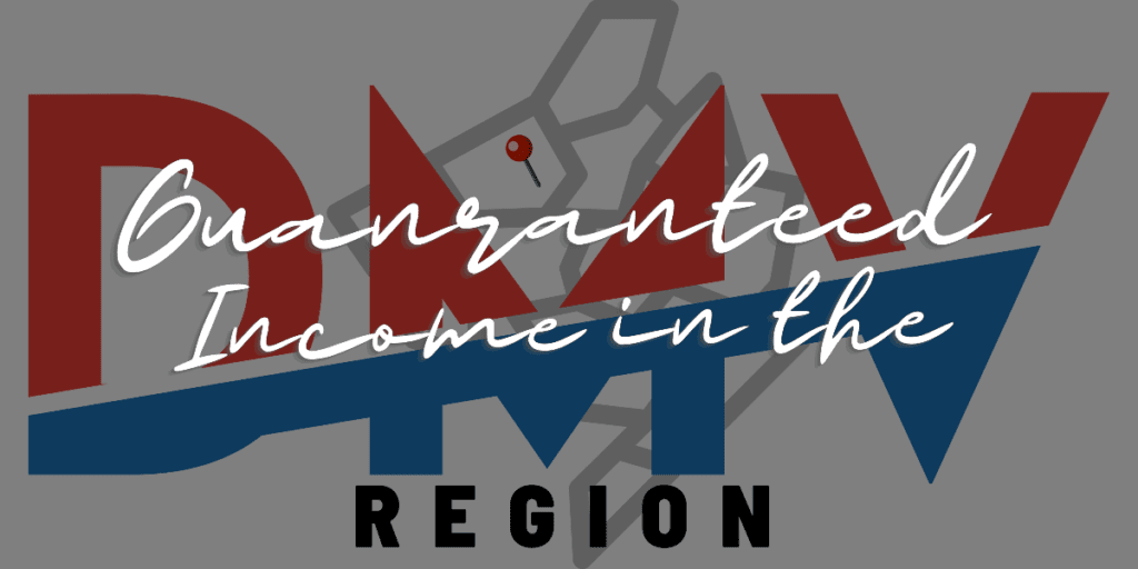 Guaranteed Income in the Region design header