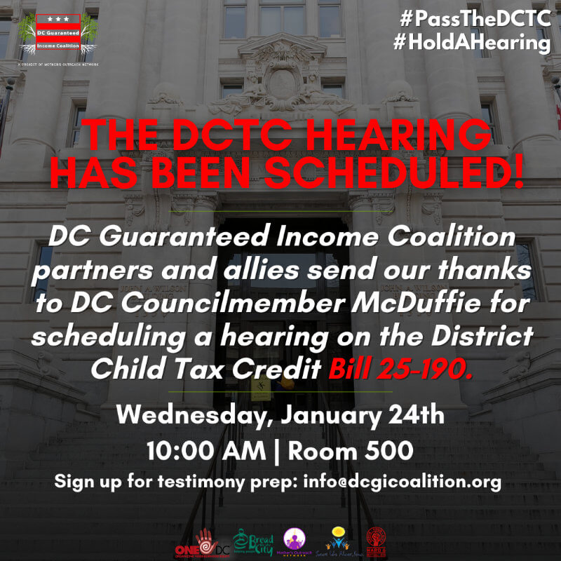 The #DCTC hearing has been scheduled graphic