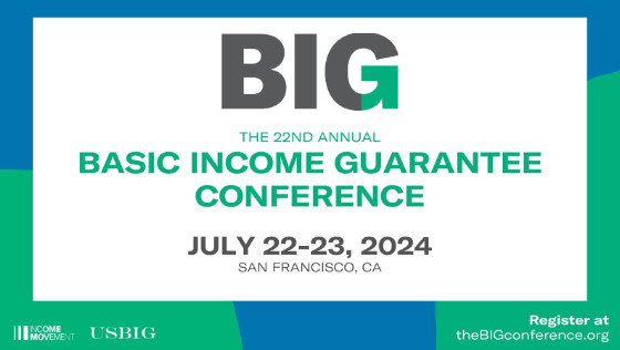 Basic Income Guarantee Conference Graphic