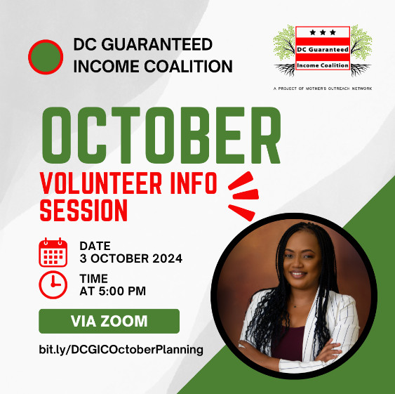 October Volunteer Session graphic