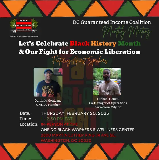 Graphic for 2025 Black History Month Celebration.